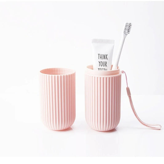 Portable Toothpaste Toothbrush Protect Holder Case Travel Camping Storage Box Protect Toothbrush Toothpaste from Dirt and Da…