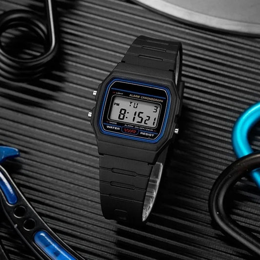 Luxury Men's Analog Digital Military Sport Watch LED Waterproof Wristwatch for Kids And Women with Bracelet Alarm - image 2