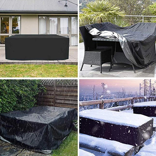 Real Outdoor Cover for Garden Furniture, Patio Garden Furniture, Rain and Snow Chair Cover, Sofa Table and Chair Dust Cover…
