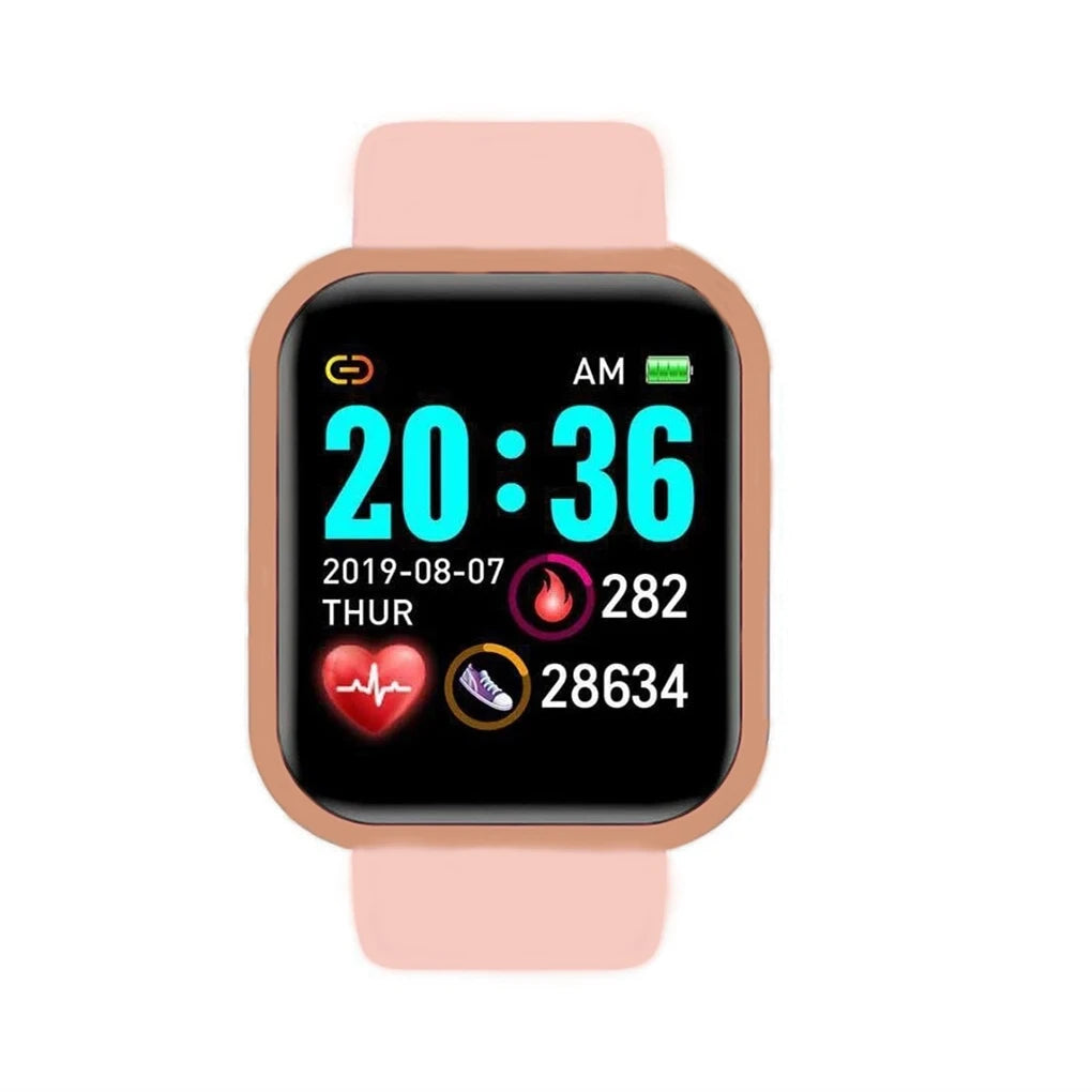 Smart Watch For Women Men Wristwatch Bluetooth Connected Phone Player Music Fitness Sport Bracelet Sleep Monitor Digital Wat…