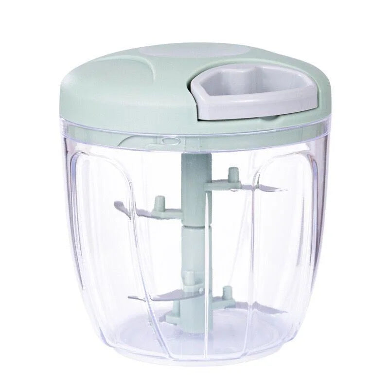 500/900ML Manual Meat Mincer Garlic Chopper Rotate Garlic Press Crusher Vegetable Onion Cutter Kitchen Cooking Accessories -…