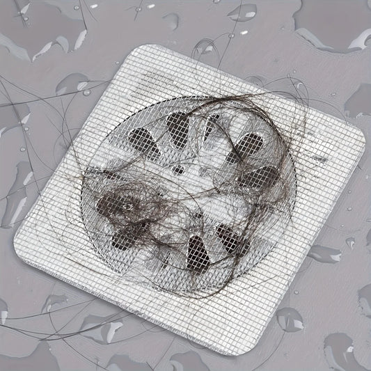 Floor Drain Sticker, Insect-proof Self-adhesive Bathroom Hair Filter Net, Sewer Filter, Kitchen Anti-blocking Mesh Net - ima…
