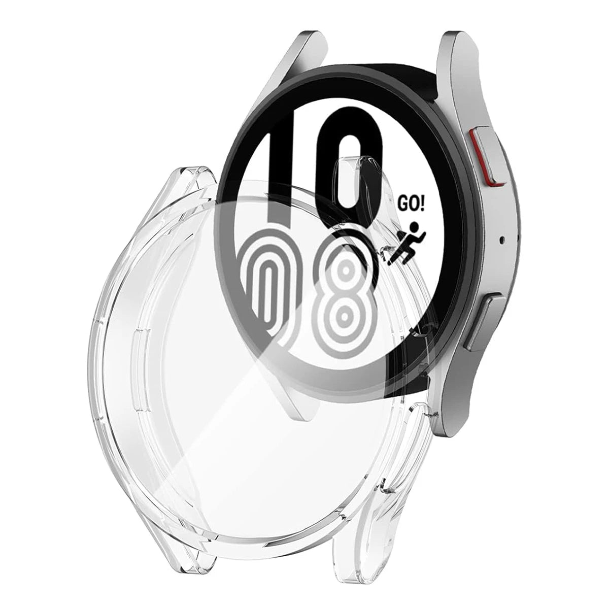Soft TPU Watch Case for Samsung Galaxy Watch 4 5 6 7 40mm 44mm Protective Cover Shockproof Anti-Scratch Full Protective - im…
