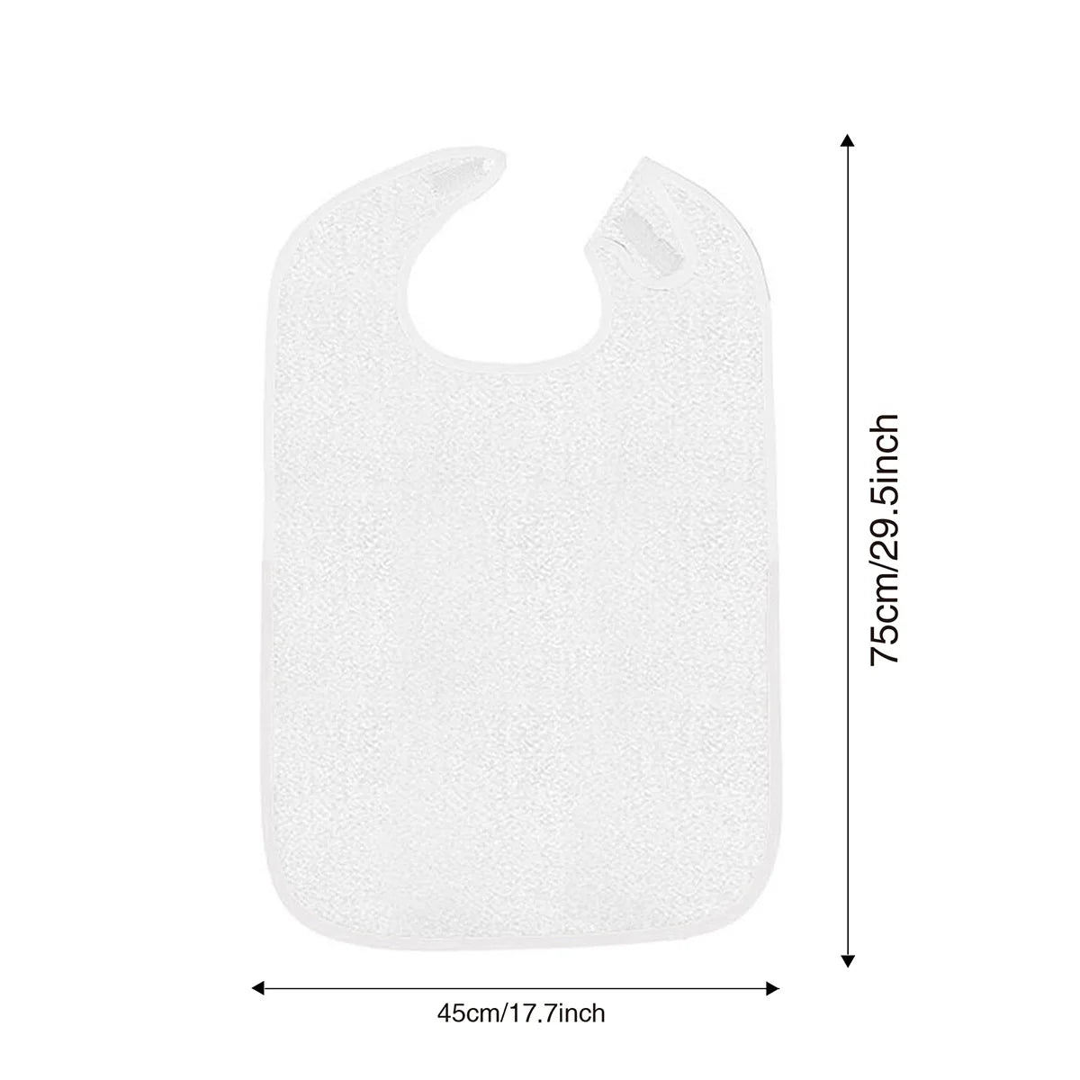 1pcs Stain Resistant Adult Bibs for Men and Women - Perfect for Seniors and a Mess-Free Diet - image 9