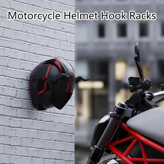 Motorcycle Helmet Hook Racks Multipurpose Hook Hanger Home Luggage Jacket Holders Kitchen Cabinet Shelf Wall Mount Hooks - i…