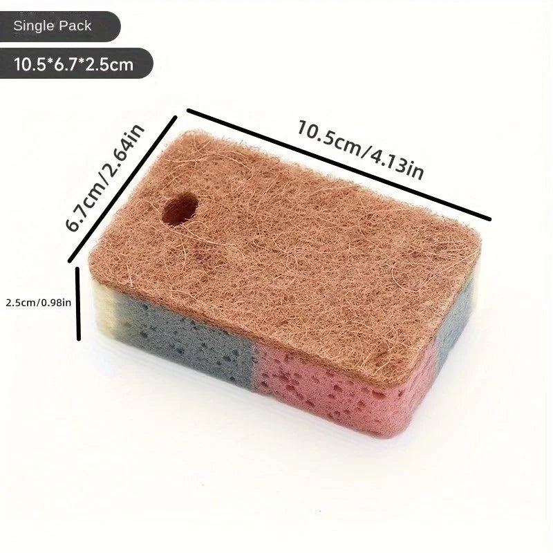Kitchen Stain Removal Nano Sponge Magic Wipe Hundred Clean Cotton Dishwashing Sponge Wipes Bathroom Cleaning Utensils - imag…