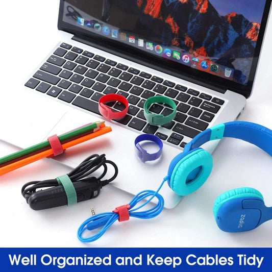 Kerokuru Cable Organizer Cable Management Cable Winder Tape Protector for wire Ties Phone Accessories organizador cables - i…