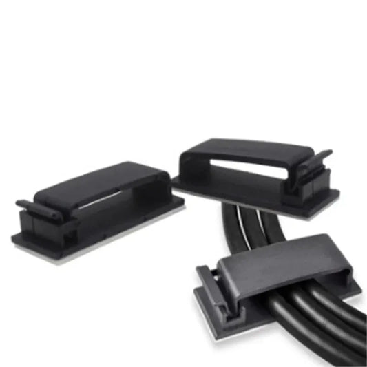 Cable Fixing Clip Cable Wire Sorting Buckle Chassis Organizer 19*47 Black and White Organizer - image 2