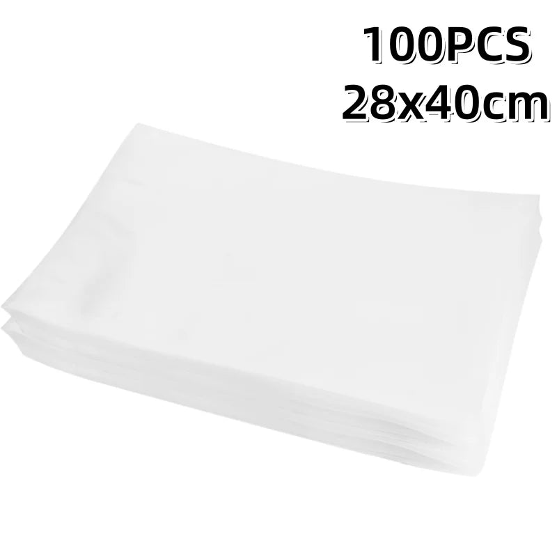 100/200PCS Kitchen Vacuum Bags for Food Vacuum Sealer Packing Machine Food Storage Bag Dry Wet Pack Food Saver Kitchen Acces…