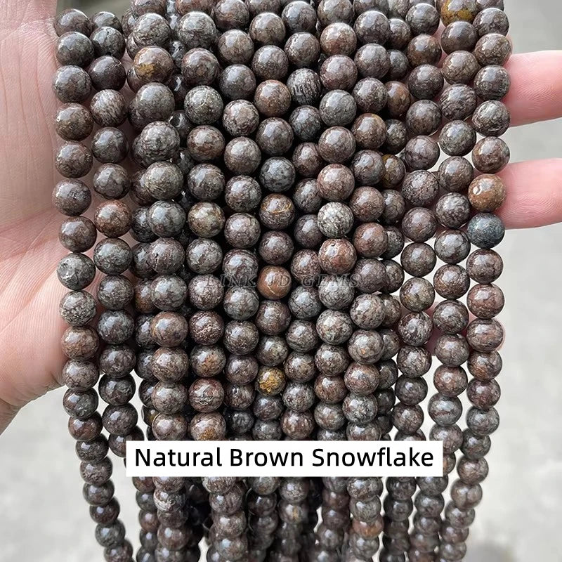 Natural Stone Golden Obsidian Bead Irisation Round Loose Spacer 4 6 8 10 12mm For Jewelry Making Diy Bracelet Necklace Acces…