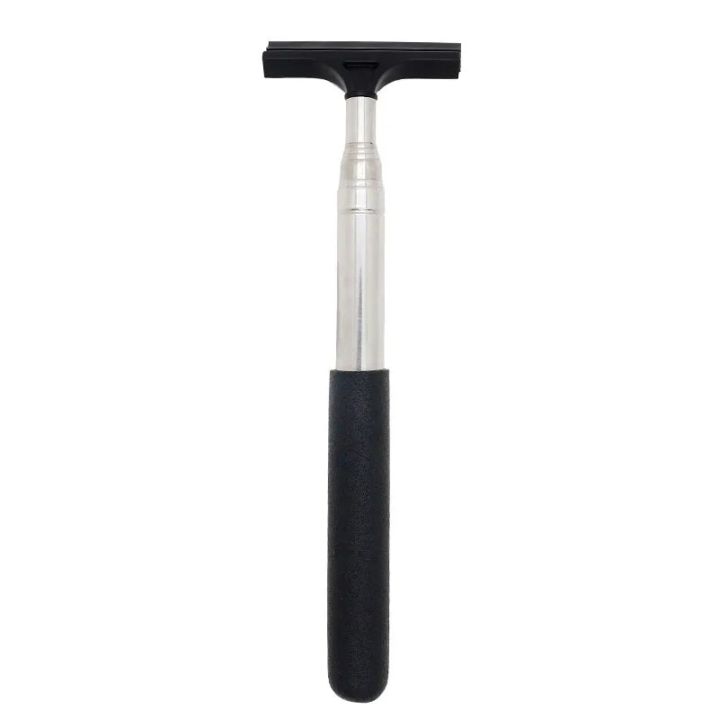 Car Rearview Mirror Wiper Cleaning Tool Auto Glass Mist Cleaner Scraper Car Accessories Handle Telescopic Window Cleaning Br…