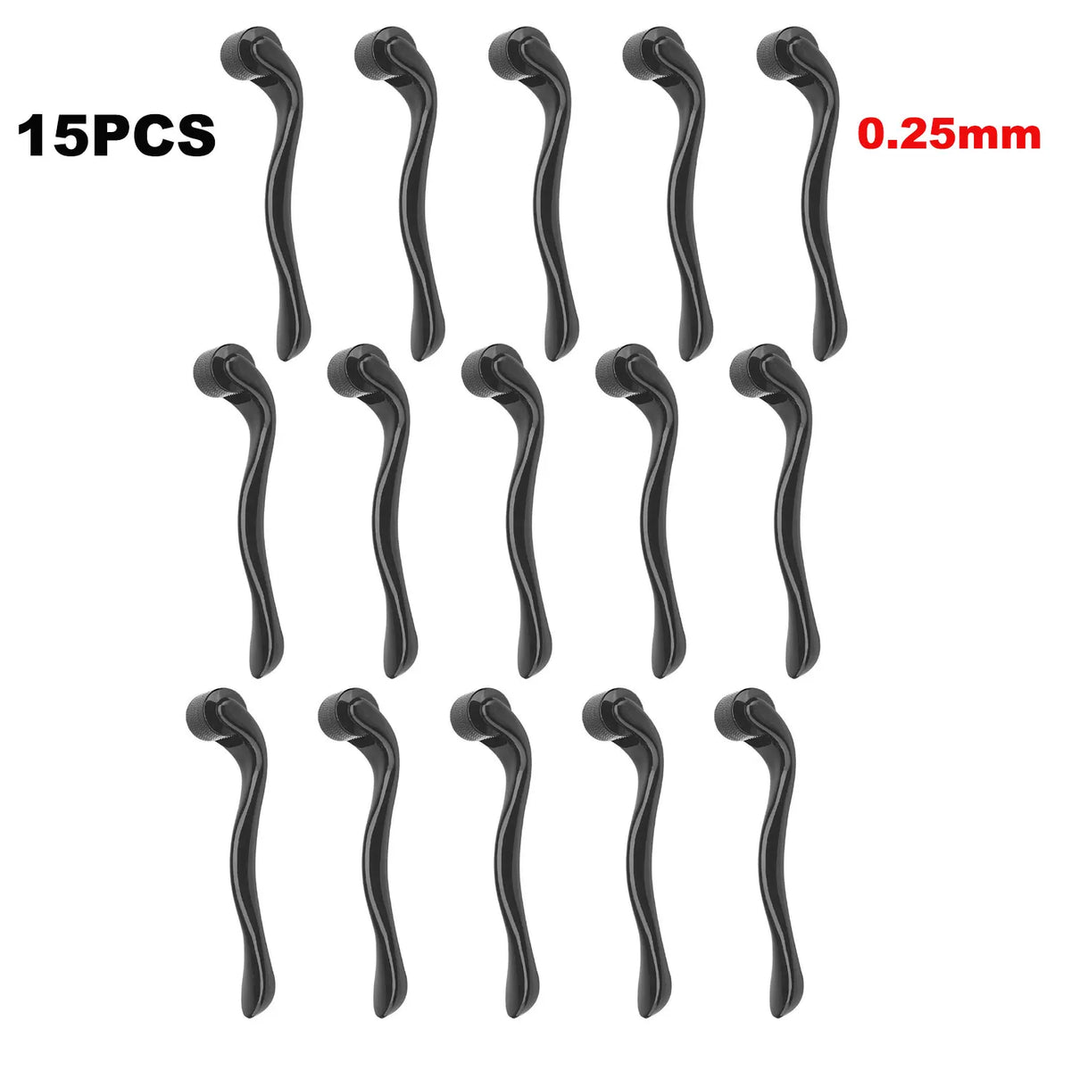 540 Needles for Facial Body Hair Growth Derma Roller for Skin Beard 0.2mm 0.25mm 0.3mm Needle Micro Face Roll Tool - image 26