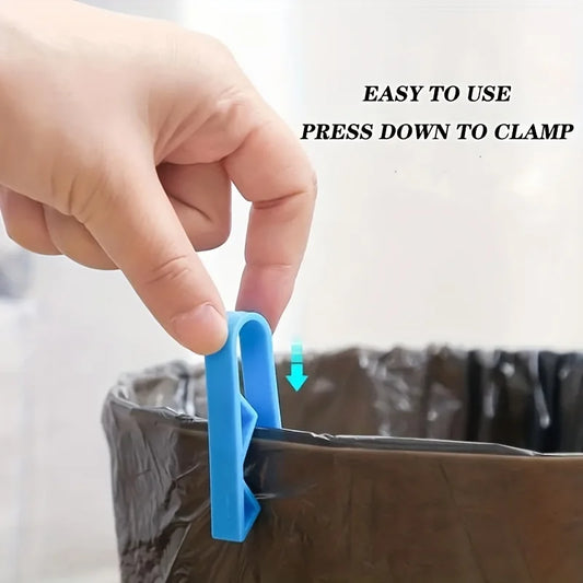 10 innovative trash can clips - safe and non slip trash bag holder, stylish divider side clips, convenient for home use - im…