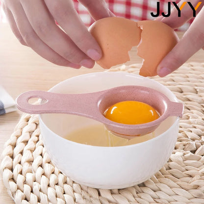 JJYY Kitchen Egg White DIY Separator Holder Sieve Funny Divider Stonego Kitchen Tool Baking Accessories - image 2