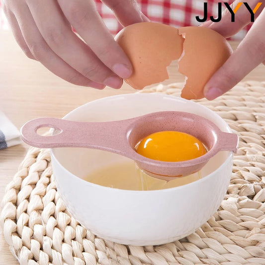 JJYY Kitchen Egg White DIY Separator Holder Sieve Funny Divider Stonego Kitchen Tool Baking Accessories - image 2