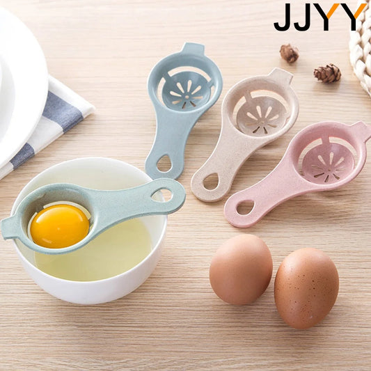 JJYY Kitchen Egg White DIY Separator Holder Sieve Funny Divider Stonego Kitchen Tool Baking Accessories