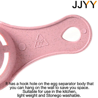 JJYY Kitchen Egg White DIY Separator Holder Sieve Funny Divider Stonego Kitchen Tool Baking Accessories - image 5