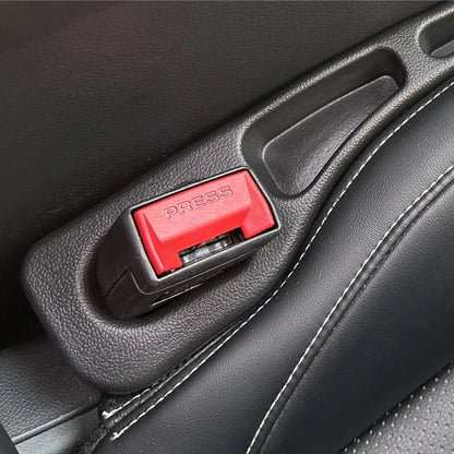 2Pcs Car Seat Gap Filler Seat Crevice Storage Box Bag Between Seats Console Organizer Decoration Interior Auto Accessories -…