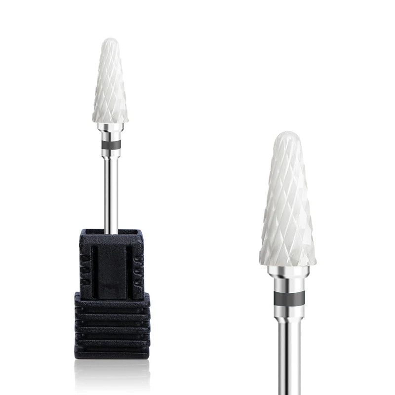 1pcs Ceramic Milling Cutter Nail Drill Bits Electric Manicure Drills Pedicure Mill Bits Machine Files Nail Art accessories T…