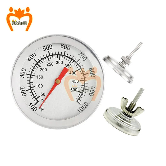 10pcs BBQ Cooking Oven Thermometer Meat Kitchen Food Temperature Meter Gauge for Grill Stainless Steel Probe 50-540℃