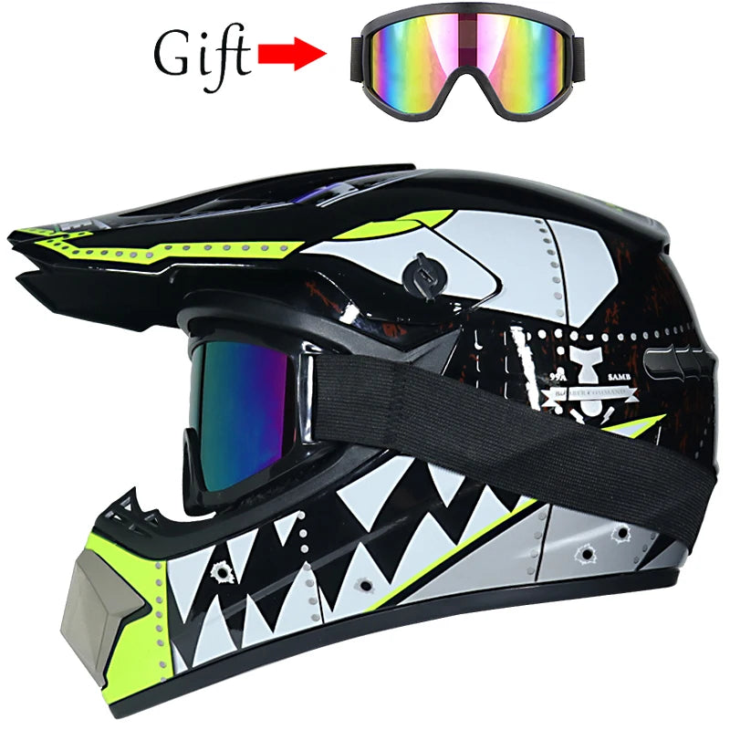 Motorcycle helmet children off-road helmet bike downhill AM DH cross helmet capacete motocross casco - image 5