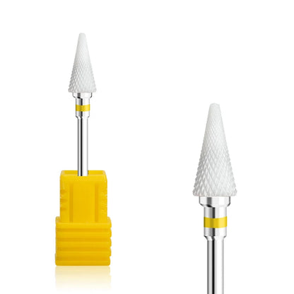 1pcs Ceramic Milling Cutter Nail Drill Bits Electric Manicure Drills Pedicure Mill Bits Machine Files Nail Art accessories T…