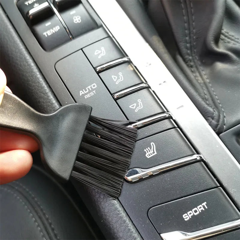6 in 1 Black Keyboard Cleaning Brush Kit Small Computer Dust Brush Cleaner Anti-static For Laptop USB Household Cleaning Too…