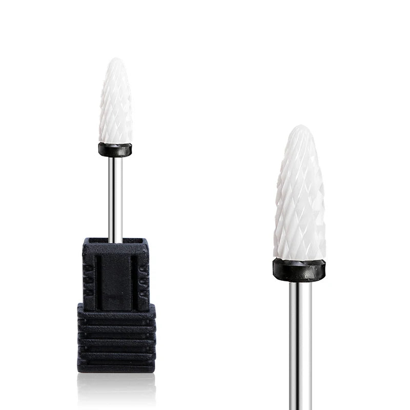 1pcs Ceramic Milling Cutter Nail Drill Bits Electric Manicure Drills Pedicure Mill Bits Machine Files Nail Art accessories T…