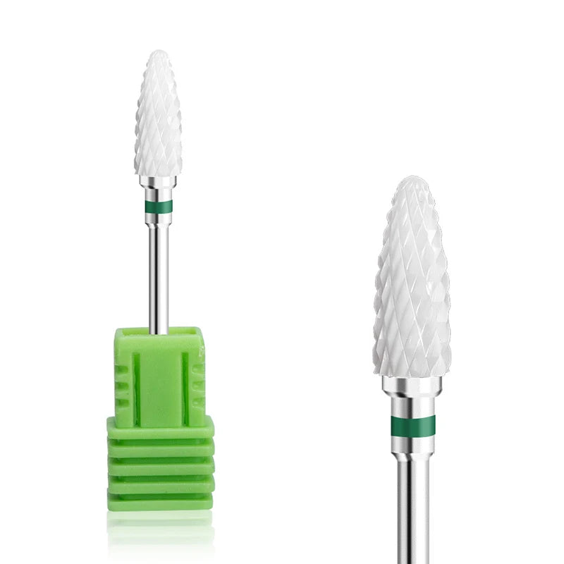 1pcs Ceramic Milling Cutter Nail Drill Bits Electric Manicure Drills Pedicure Mill Bits Machine Files Nail Art accessories T…