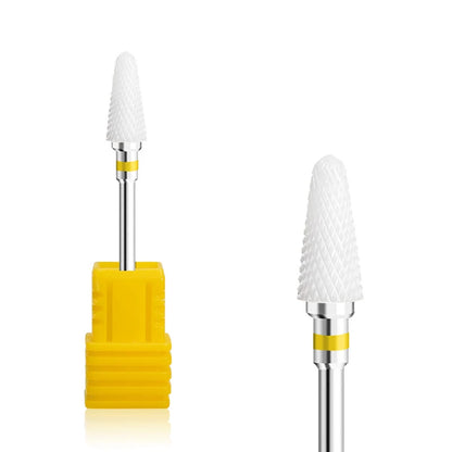 1pcs Ceramic Milling Cutter Nail Drill Bits Electric Manicure Drills Pedicure Mill Bits Machine Files Nail Art accessories T…