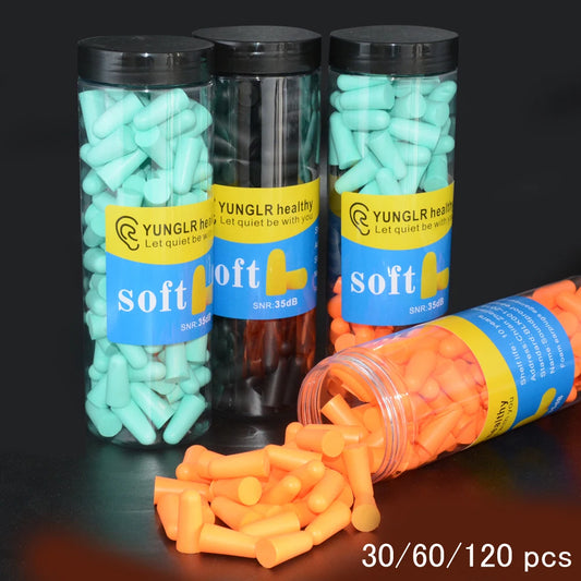 Ear Plugs Earplugs Noise Reduction Ear Plug Foam Oordopjes Slapen Sleep Anti Noise Reduction Music Cancelling Insulation Ear…