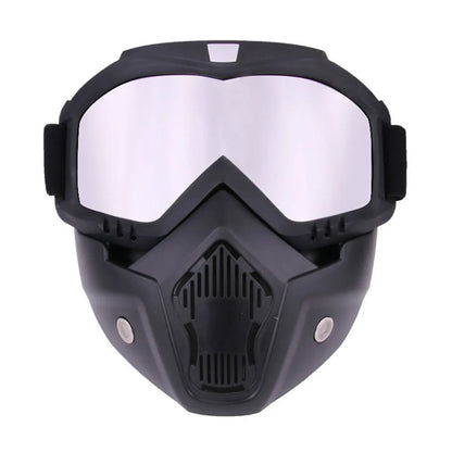 Dustproof Motocross Glasses Adjustable Motorcycle Goggles Breathable Full Face Protective Motorbike Dirt Bike Off-road Mask…