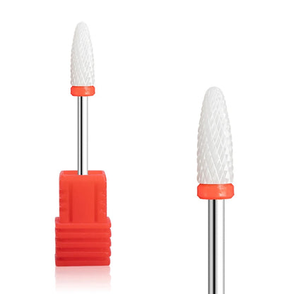1pcs Ceramic Milling Cutter Nail Drill Bits Electric Manicure Drills Pedicure Mill Bits Machine Files Nail Art accessories T…