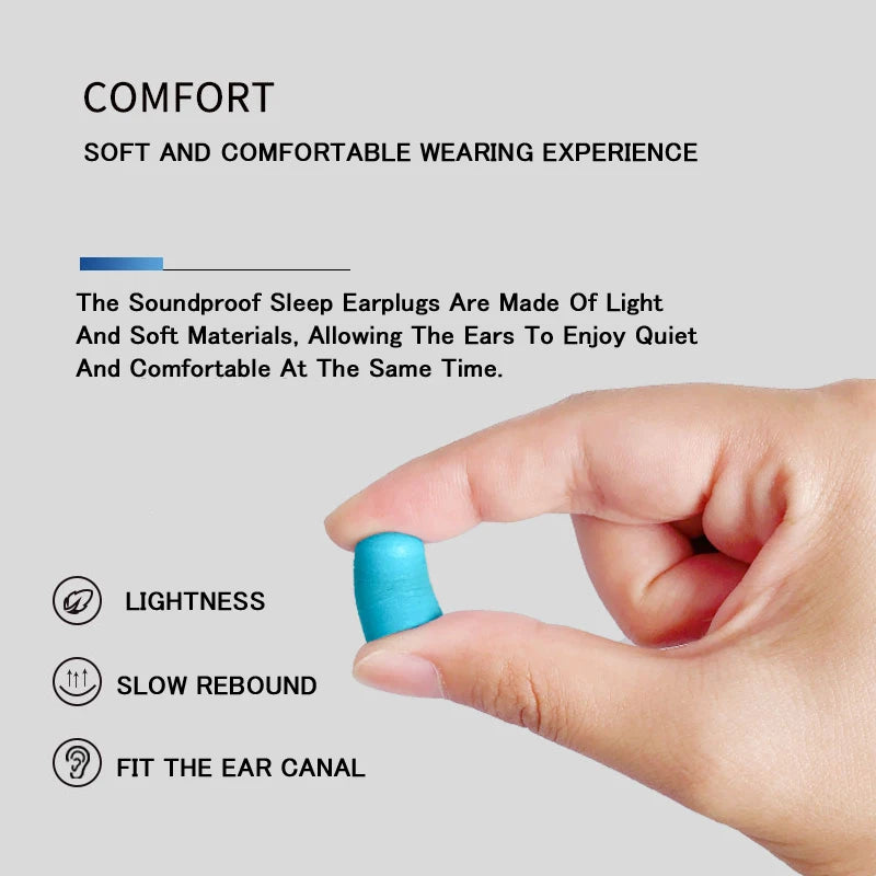 Ear Plugs Earplugs Noise Reduction Ear Plug Foam Oordopjes Slapen Sleep Anti Noise Reduction Music Cancelling Insulation Ear…