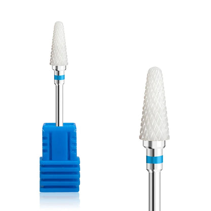 1pcs Ceramic Milling Cutter Nail Drill Bits Electric Manicure Drills Pedicure Mill Bits Machine Files Nail Art accessories T…