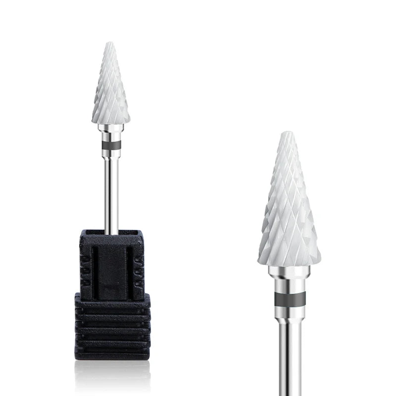 1pcs Ceramic Milling Cutter Nail Drill Bits Electric Manicure Drills Pedicure Mill Bits Machine Files Nail Art accessories T…