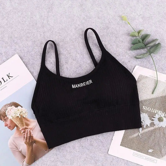 New Sports Bra For Women Gym Sexy Crop Top Bra Women Cotton Underwear Soft Comfort Tube Tops Female Brassiere Tops For Girls…