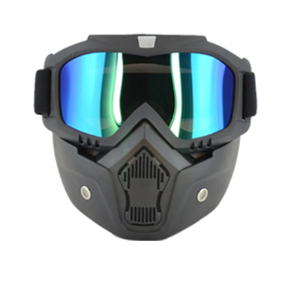 Dustproof Motocross Glasses Adjustable Motorcycle Goggles Breathable Full Face Protective Motorbike Dirt Bike Off-road Mask…