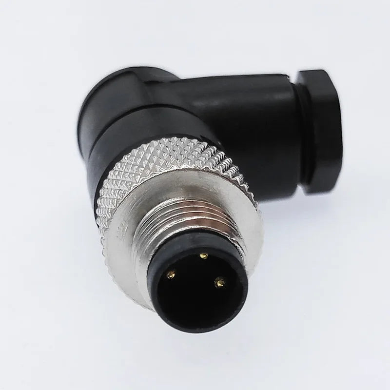 M8 Sensor Connector Waterproof Male&Female Plug Straight Angle Screw Threaded Coupling 3Pin 4Pin - image 5