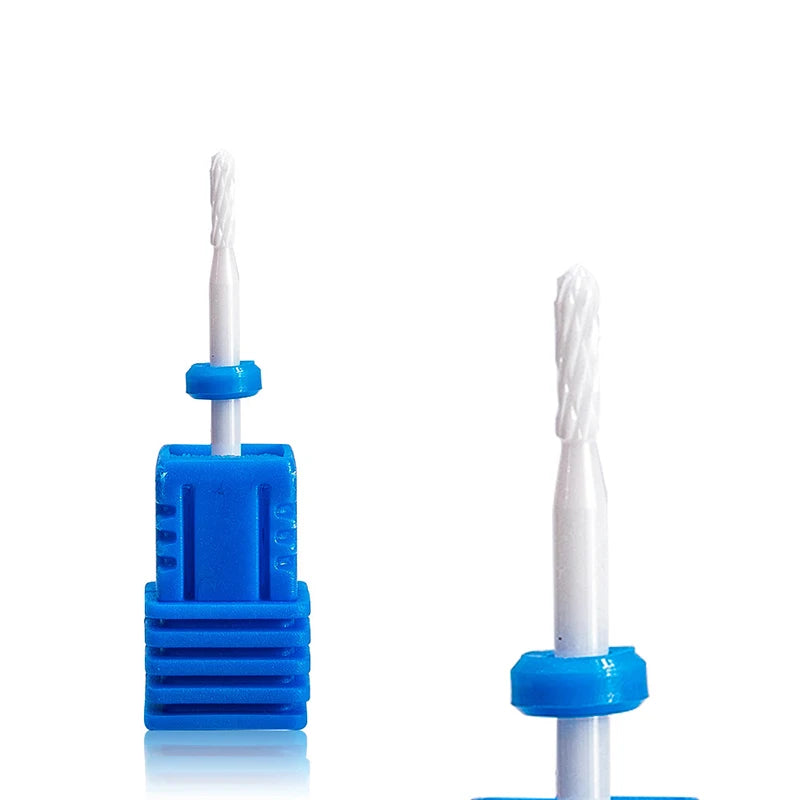 1pcs Ceramic Milling Cutter Nail Drill Bits Electric Manicure Drills Pedicure Mill Bits Machine Files Nail Art accessories T…