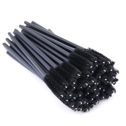 5/50 Pcs Eyelash Brushes False Eye Lashes Extension Tools Eyebrow Brush Mascara Wands Applicator Spoolers Lashes Cosmetic To…