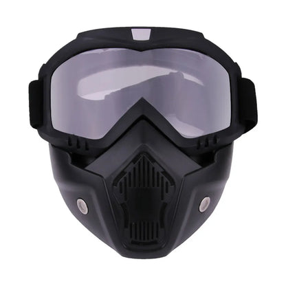 Dustproof Motocross Glasses Adjustable Motorcycle Goggles Breathable Full Face Protective Motorbike Dirt Bike Off-road Mask…