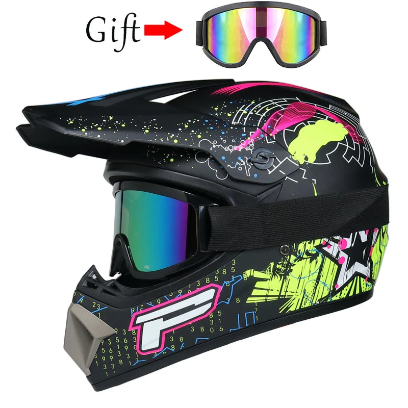 Motorcycle helmet children off-road helmet bike downhill AM DH cross helmet capacete motocross casco - image 8