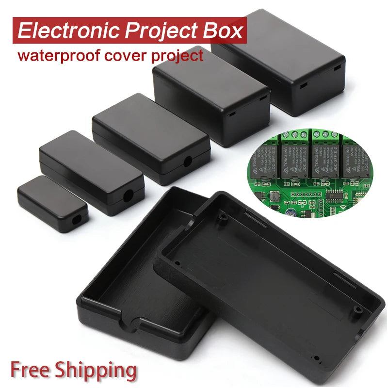 Electronic Supplies Waterproof ABS Plastic Project Box Storage Case Housing Instrument Case Enclosure Boxes