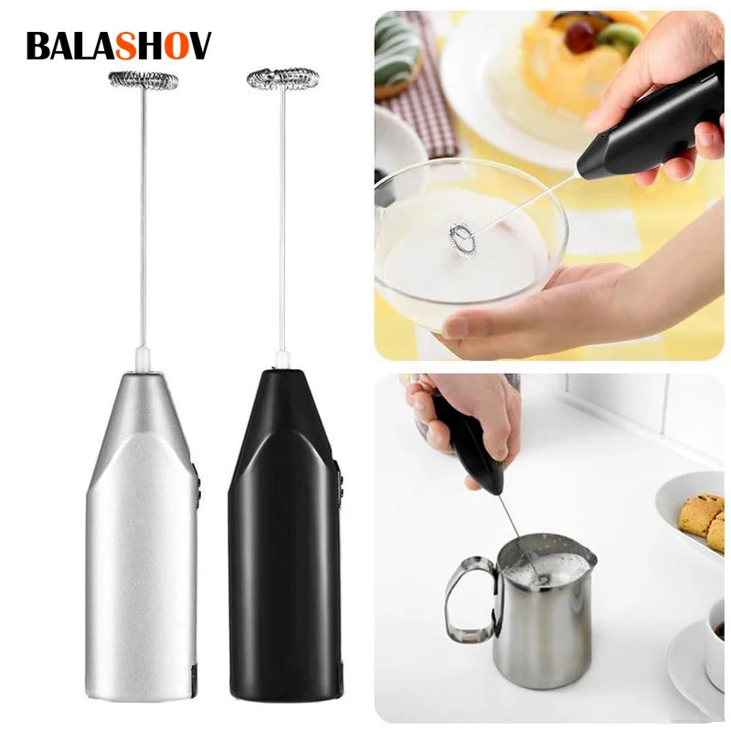 Wireless Milk Foamer Coffee Whisk Mixer Electric Blender Egg Beater Mini Frother Handle Stirrer Cappuccino Maker Cooking Too…
