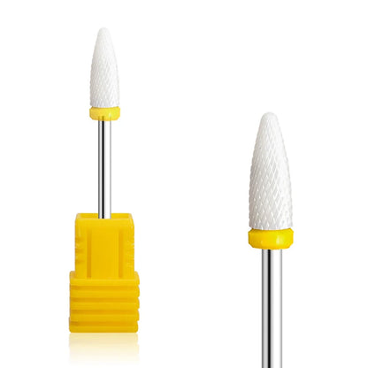 1pcs Ceramic Milling Cutter Nail Drill Bits Electric Manicure Drills Pedicure Mill Bits Machine Files Nail Art accessories T…