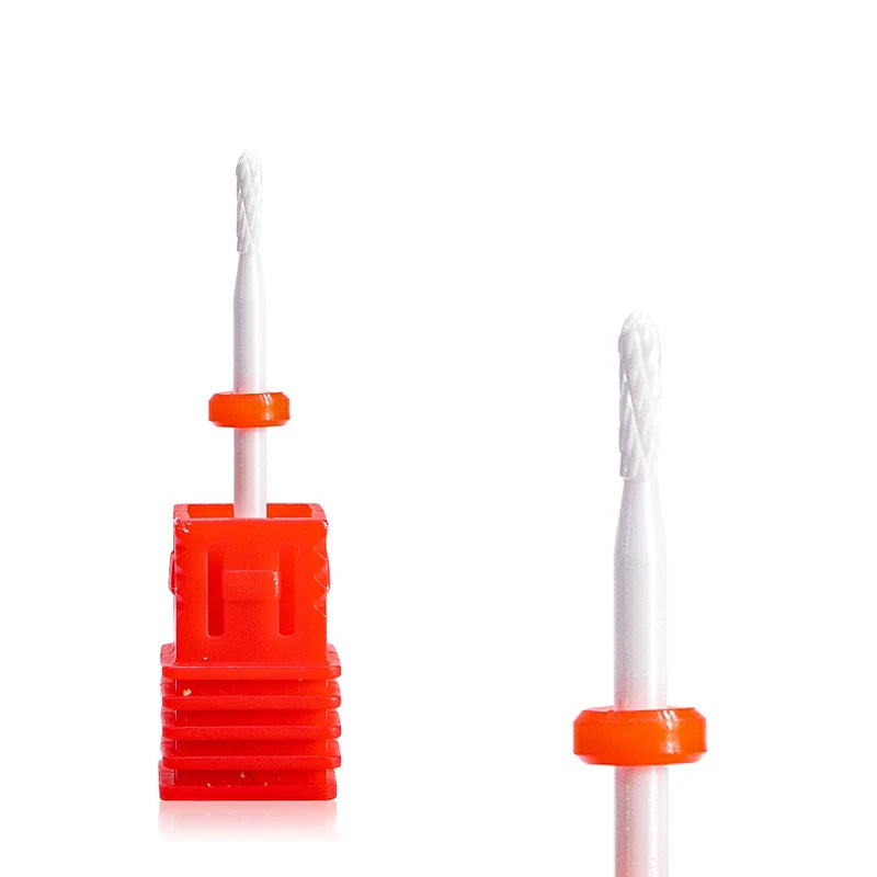 1pcs Ceramic Milling Cutter Nail Drill Bits Electric Manicure Drills Pedicure Mill Bits Machine Files Nail Art accessories T…