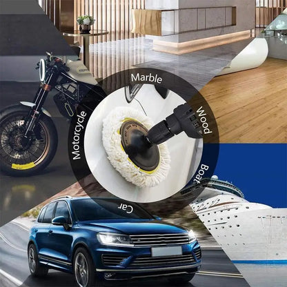 Universal Car Polish Pad 3/4inch For M10/M14 Soft Wool Machine Waxing Polisher Car Body Polishing Discs Cleaning Accessories…