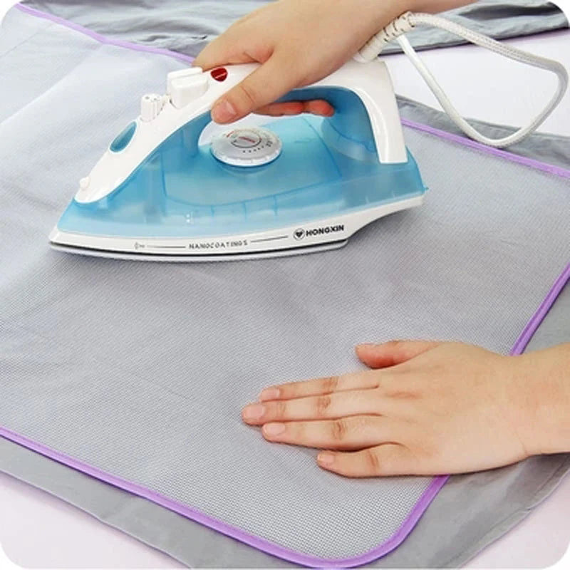 Clothes Ironing Protection Pad Cloth Protective Press Mesh Ironing Board Mat Insulation Against Random Colors Ironing Board…