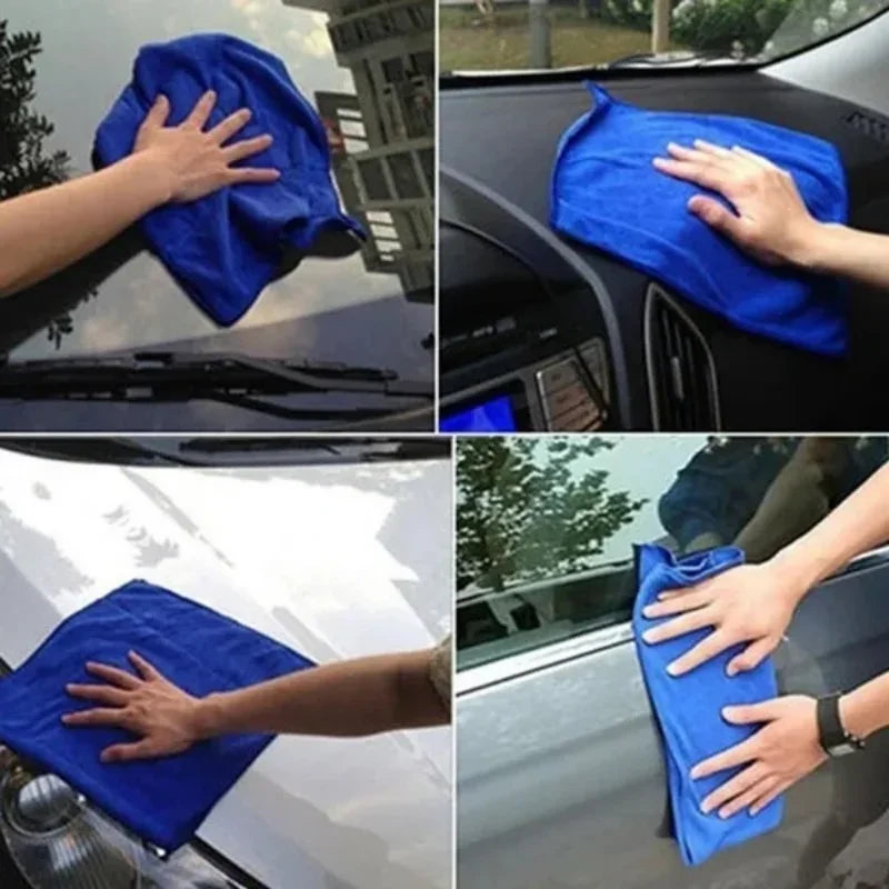 1-20Pcs Microfiber Towels Car Wash Drying Cloth Towel Household Cleaning Cloths Auto Detailing Polishing Cloth Home Clean To…